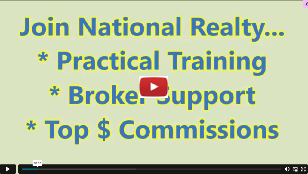 Video about National Realty